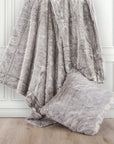Arctic Bear - Oversized Throw Blanket - Gray