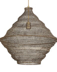 Sigh - Woven Brass 1 Light Pendant - Brass