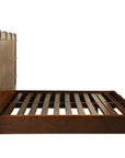Gentlemen's - King Bed - Dark Brown