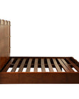 Gentlemen's - King Bed - Dark Brown