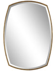 Varenna - Aged Vanity Mirror - Gold