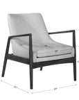 Bev - Accent Chair - White