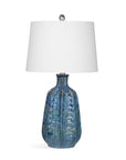 Tee - Table Lamp - Blue / White
