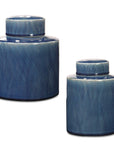 Saniya - Containers (Set of 2) - Blue