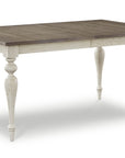 Amelia Oak Rectangle Dining Table with Leaf