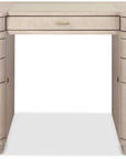 Marlowe - Knee-Hole Desk - Polished Limestone
