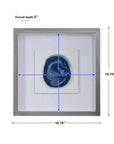 Kalia - Stone Shadow Box - Blue