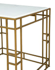 Cubes - Side Table - Gold