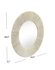 Perez - Wall Mirror - Beige