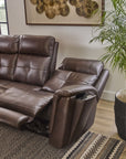 Ranger - Power Reclining Sofa With Console, Power Headrest, Lumbar, Heat & Massage