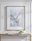 Ethos - Framed Abstract Print - Gold