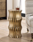 Arida - Accent Table - Aged Gold