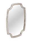 Wishing Stone - Wall Mirror - Antique Silver