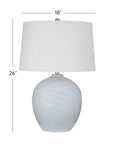 Lyance - Table Lamp - Light Blue / Cream