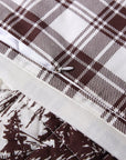 White Pine - Full/Queen Reversible Quilt Set Set of 3 - White
