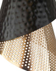 Apollo - 1 Light Mini Pendant - Black / Gold
