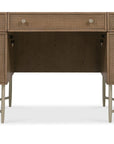 Sonnet - Sonnet Executive Desk - Dark Gray