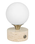 Abril - Rechargeable LED Accent Lamp - Brass,Gold