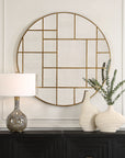 Geometric - Round Mirror