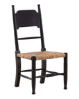 Strickland - Side Chair - Black / Light Brown