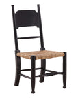 Strickland - Side Chair - Black / Light Brown