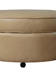 Auden - Leather Storage Ottoman