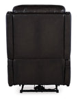 MS - Hamilton Power Recliner With Power Headrest - Dark Brown