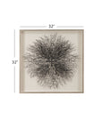 Gracee Canvas Art - Pearl Silver