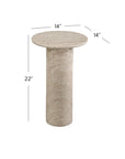 Claude - Accent Table - Silver