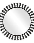 Aziel - Round Mirror - Black