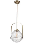 Mimas - 1 Light Globe Pendant - Gold