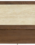 Driftwood - One-Drawer Nightstand With Stone