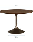 Copenhagen Round Dining Table
