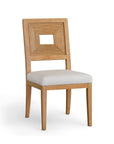 Newbury Open Back Side Chair with Upholstered Seat