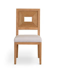 Newbury Open Back Side Chair with Upholstered Seat