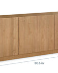 Newbury 4 Door Credenza