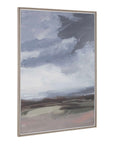 Bracing - Framed Landscape Art - Brown / Gray / Green / Orange / Pink / White