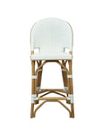 Jade - Counter Stool - White / Light Brown