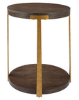Palisade - Round Wood Side Table