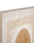 Central Canvas Art - Beige