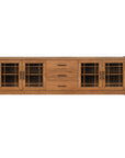 Lincoln - Large Entertainment Base - Warm Walnut
