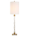 York - Crystal Buffet Lamp - Brass