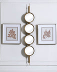 Button - Mirror - Gold