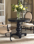 Brynmore - Wood Grain Round Table - Black