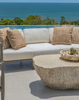Borneo - Outdoor Sofa - Brown / Oyster White