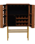 Caldwell - Bar Cabinet - Light Brown