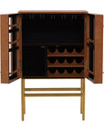Caldwell - Bar Cabinet - Light Brown
