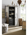 Boheme - Bilzen Wardrobe - Pearl Silver