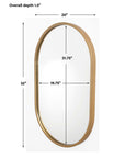 Varina - Oval Mirror