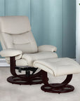 Dawson - Swivel Pedestal Recliner And Ottoman